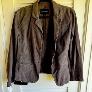 Banana Republic Gray Corduroy Jacket